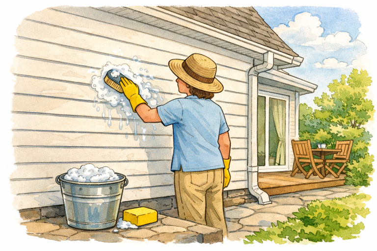 exterior house washing